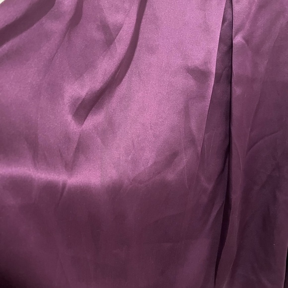 KENAR Silk Purple Blouse Size L - Picture 6 of 9